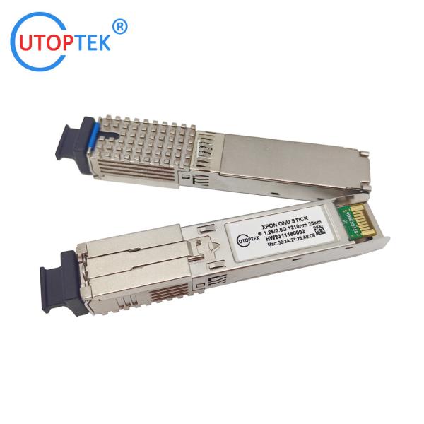 EPON ONU SFP 1.25G/1.25G SFP Module Tx1310nm/Rx1490nm with SC 20km for EPON FTTH/FTTX