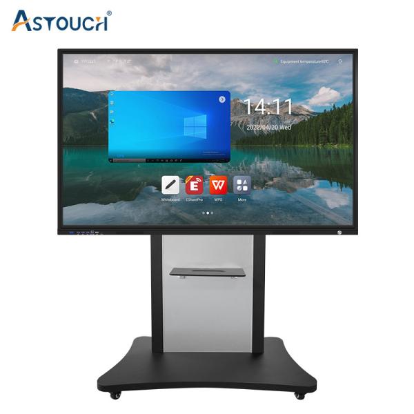 Quality OEM / ODM Large Interactive Touch Screen Smart Board 86 Inch for sale