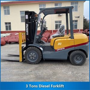 3 Tons Diesel Forklift Diesel Operated Forklift 3000KG