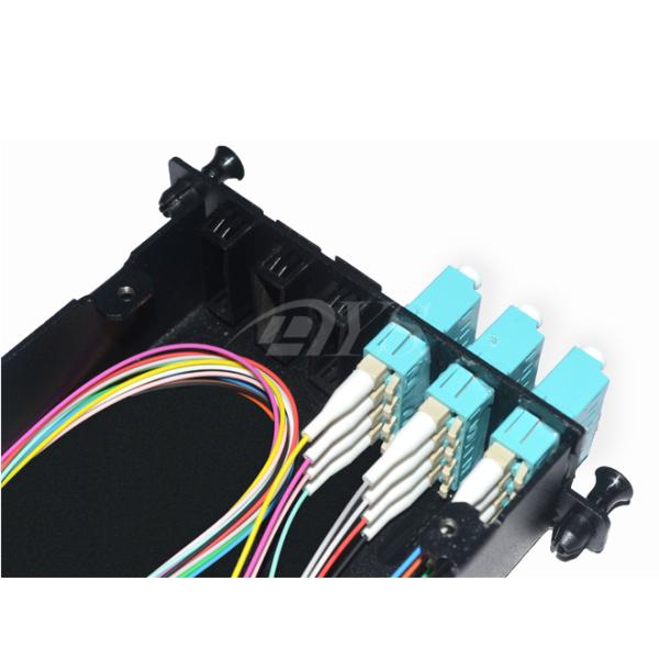 1U LC 48Core Base Type Fiber Optic MPO/MTP Patch Panel