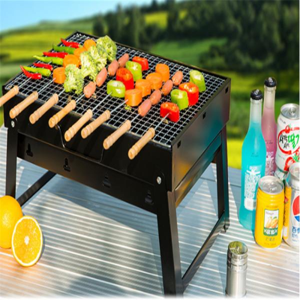 Outdoor/indoor Portable Foldable Tabletop Camping charcoal Barbecue Grill