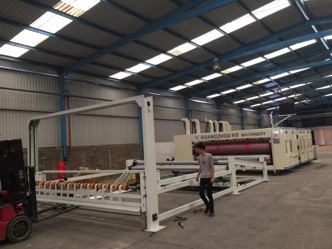 Automatic Cardboard Box Printing Machine Printing Slotting Machine
