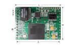 High Performance Embedded Ethernet Module 1 Port Serial With Network Transformer