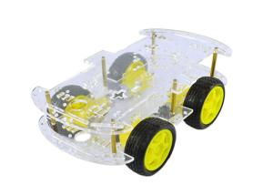 Wholesale 4WD DIY Smart Robot Electroic Car Chassis Kit For School Robotics Engineering Project from china suppliers