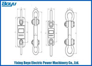 Wholesale Safe Load 125% Of Max. Capacity Industry Electronic Crane Scale With Hand Dynamometer from china suppliers