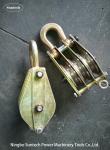 Single Sheave Tower Erection Tools, Steel Pulley Block For Lifting / Hoisting