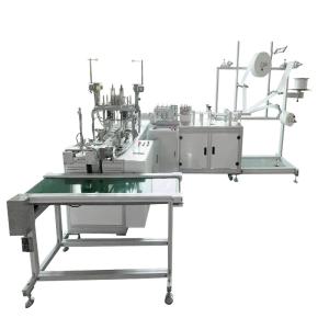 Wholesale Fully Automatic Short Delivery High Speed Mask Making Machine Mask Production Equipment Flat mask machine from china suppliers