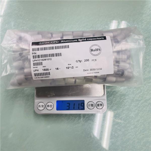 16V1500UF Solid Electrolytic Capacitors Power Filter Cap UPH1C152M1012 Low ESR Capability