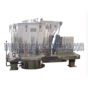 Model PPSBD Scraper Discharge Automatic Basket Industrial Centrifuge Bottom