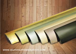 Wholesale Multi Use Curved Surface Aluminium Floor Trims With Brushed Effect For Hotel Project from china suppliers