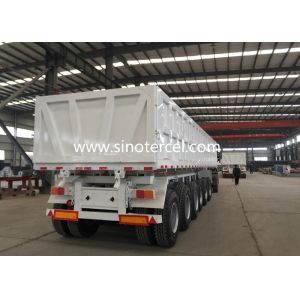 Wholesale Cargo Dump Semi Trailer 3 Axles Semi Tipping Trailers LML9381ZH from china suppliers