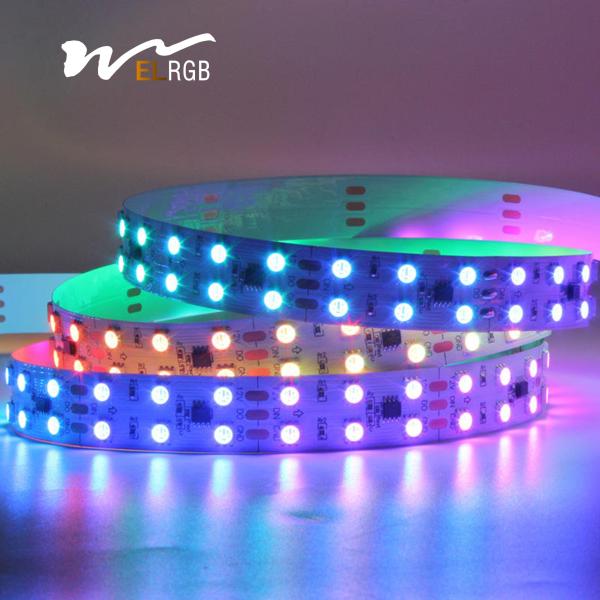 Quality 2903 WS2811 Self Adhesive LED Strip UCS2903 Addressable Rgb Led Neon Flex for sale