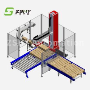 Wholesale Column Stacker Automatic Palletizing Machine Cardboard Box Palletizer 1600mm from china suppliers