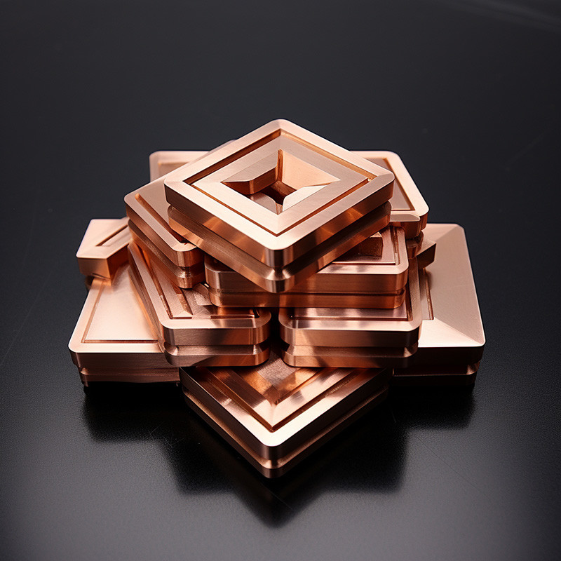 High Precision CNC Lathe Part CNC Milling Parts CNC Machining Copper Parts