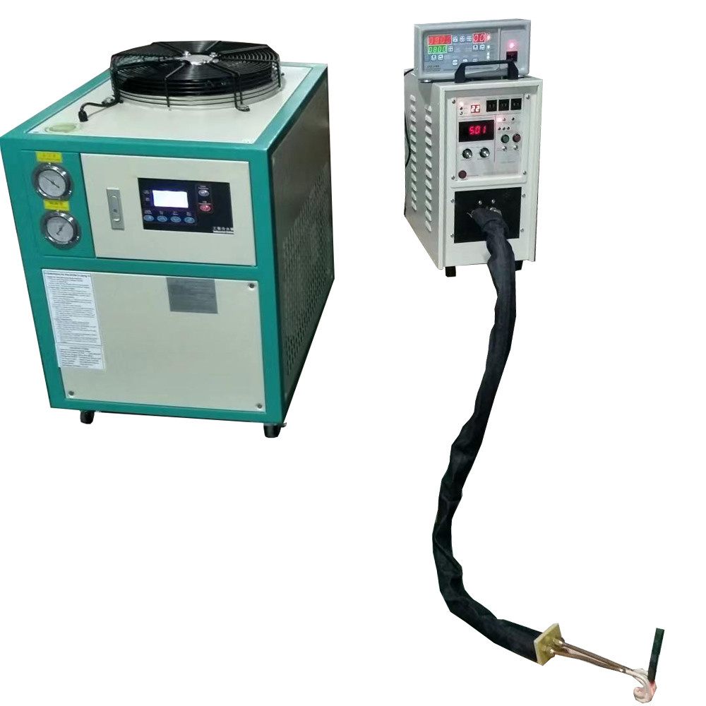 R410A Refrigerant 2HP Air Cooled Water Chiller For Induction Heating Machine
