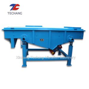 China Large Capacity Linear Vibrating Screen Adopts Twin Vibrating Exciters Driving on sale