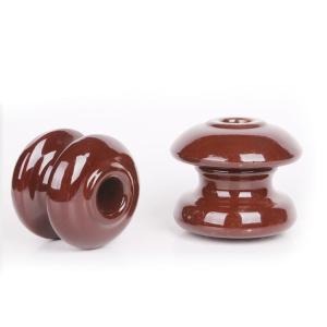 Wholesale 15KN 400V Shackle Spool Porcelain Reel Insulator For Transmission Line from china suppliers