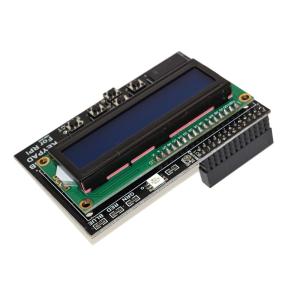 China Blue Screen LCD 1602 RGB Keypad Shield for RPI 1602 LCD Display Module on sale