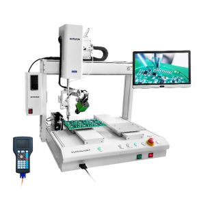 110V 220V Automated Soldering Equipment , Multipurpose Robotic Soldering System