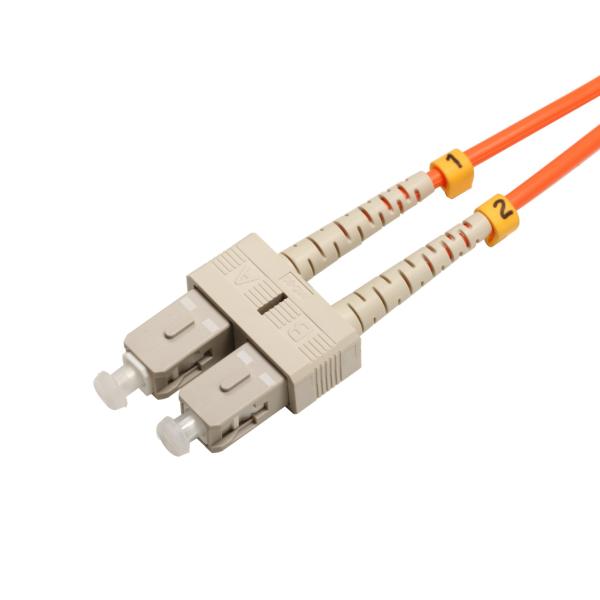SC Multi-Mode Duplex UPC Fiber Optic Patch Cable 2.0 / 3.0 mm