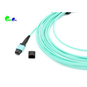 OM3 Breakout 2.0mm MPO Trunk Cable 12F MPO Female to SC UPC With 50 / 125μm LSZH