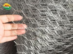 China Galvanized Steel Hexagonal Wire Netting 1.2x25x0.9mm on sale