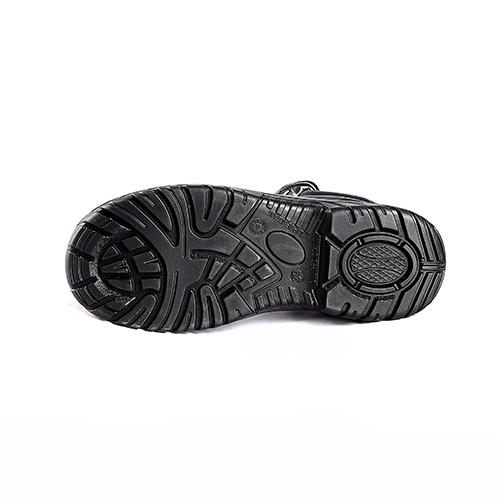 Embossed Cow Leather Steel Toe Cap Steel Plate Safety Shoes Boots