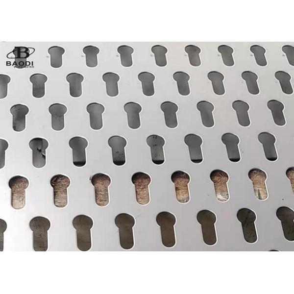 Decorative Screen Aluminum Punched Mesh Different Pattern