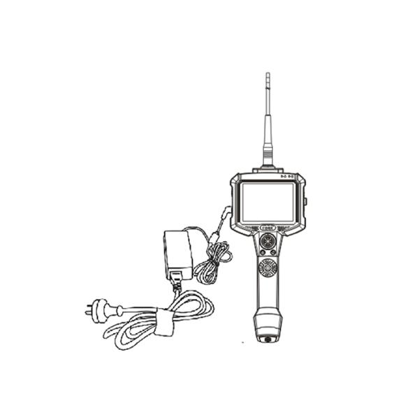 4 times image zoom function Portable high-definition 360 lens steering Electronic Endoscope