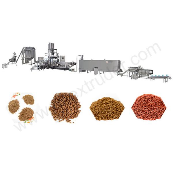 Automatic Fish Feed Processing Machinery With SGS Certification