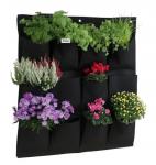 Vertical Garden PE Fabric Reusable Hanging Flower Baskets For Vegetable /
