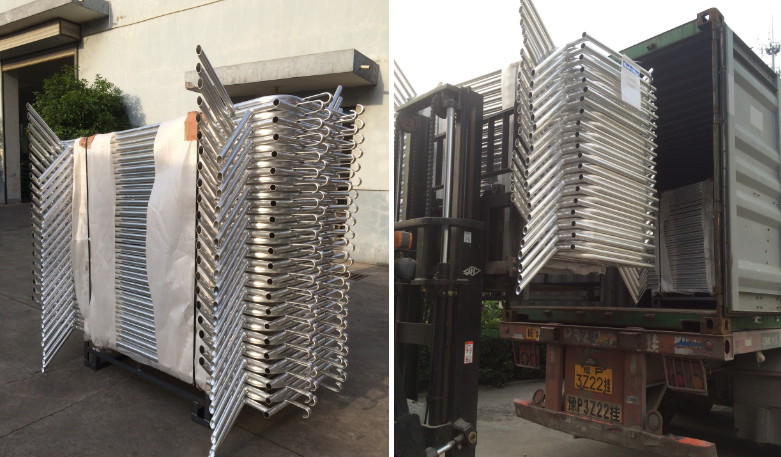 Temporary Pedestrian Steel Barricade Crowd Control Barriers