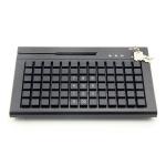 78 Keys Cherry MX Membrane POS Programmable Keyboard With Swipe Card Reader