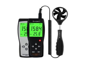 Poratble Wind Speed Measuring Device Anemometer Gauge With LCD Back Light