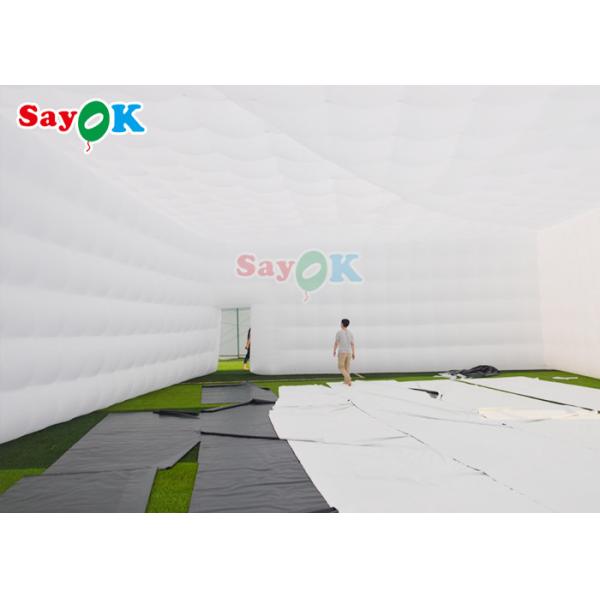 8x12x5m Inflatable Air Tent With Led Light Inflatables Cube Tent wedding Decoration