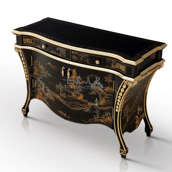 Quality Side console table, half moon console table, demi lune console table FH-008 for sale