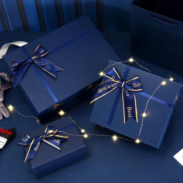 Rectangle Jewelry Gift Paper Packaging Box Rigid Cardboard Lip And Base Box