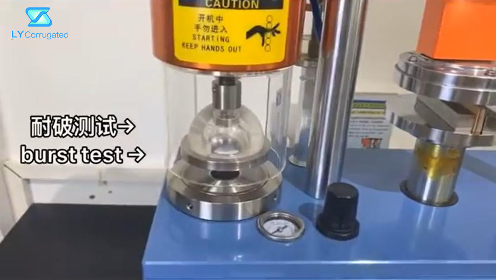 Microcomputer Bursting Ring Crush Strength Testing Machine Cardboard Thickness Test Tools