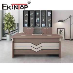 Wholesale White Particleboard Executive Computer Desk Wood Computer Desk With 4 Drawers from china suppliers