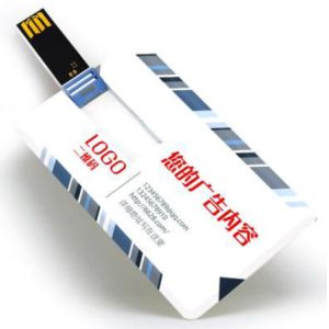 Buy cheap Card U-disk flash drive A+chip Customized LOGO advertising pattern business card from wholesalers