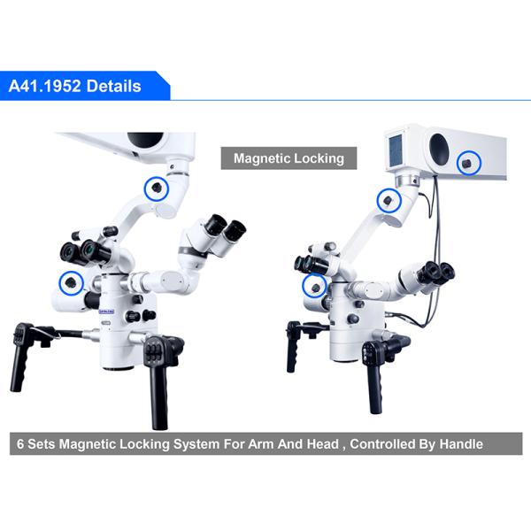Opto Edu A41.1952 Operating Microscope Neurosurgery Brain Surgery Ent Dual Head