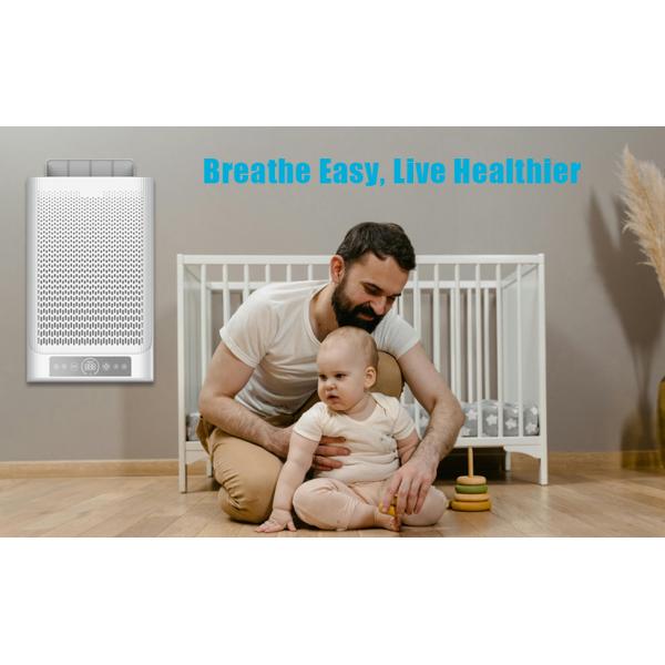 Air Quality Home Air Purifier Humidifier H12 HEPA Customized For Smoking Indoors