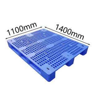 China HDPE Nestable Plastic Pallets 1400X1100 Warehouse 1500Kg Dynamic on sale