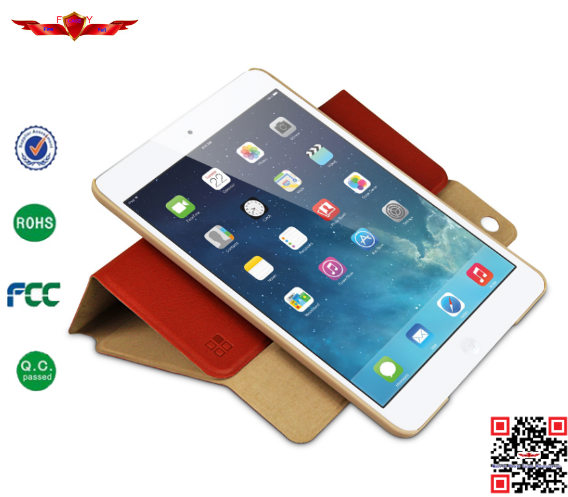 New Arrival 100% Qualify Magic PU Leather Cover Cases For Ipad Air Ipad 5 360Degree Rotate