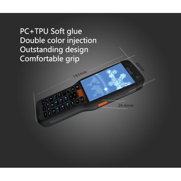 Industry 1D 2D Barcode Scanner , Android PDA Devices Handheld Terminal WiFi 3G 4G