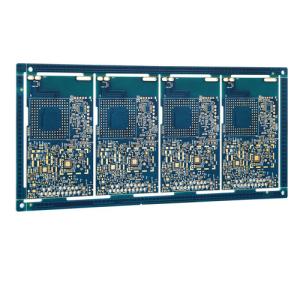 HDI PCB Circuit With FR4 Base Material And 0.1mm Minimum Aperture