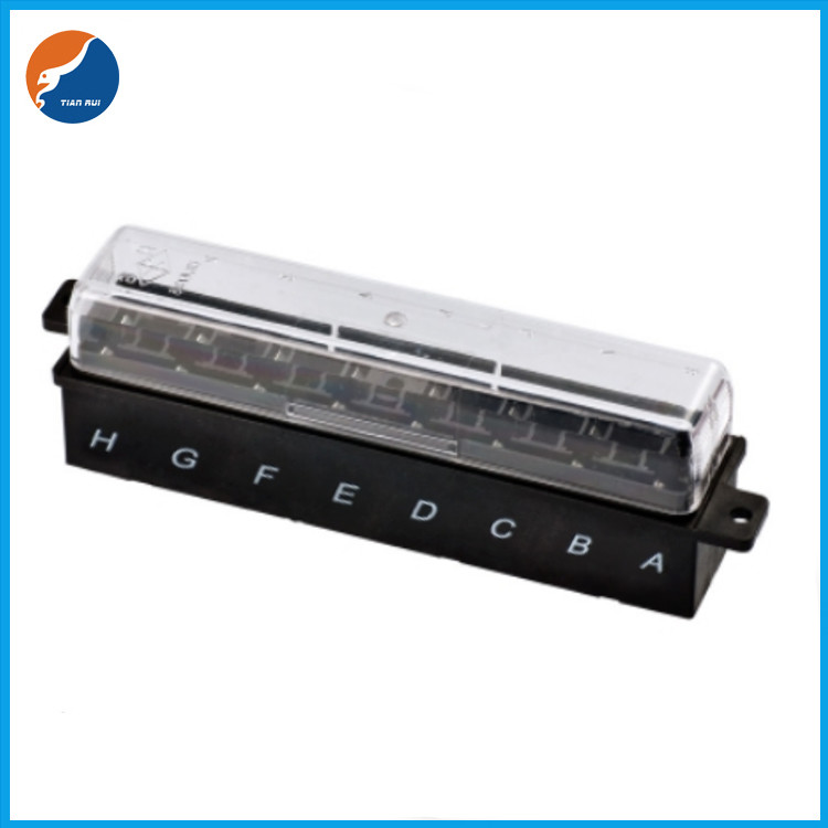 Wholesale 8 In 8 Out Ways Car Auto Automotive Fuse Box For ATY Standard Blade Fuse from china suppliers