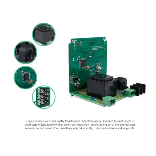 CN-UIF33 96*96 mm Single Phase A&V&Hz Multi Meter for electrical panels