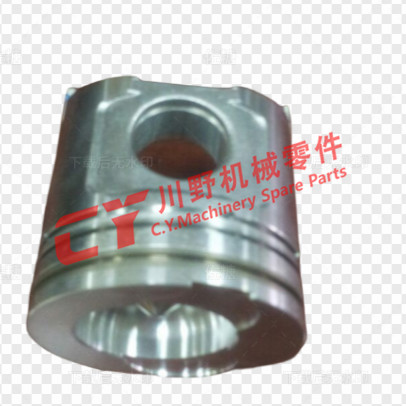 Cylinder Liner Assembly Yanmar 4TNE106 Piston With Two Valve Marks