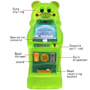 China 14mm arcade pinball machines for sale Playful Pig Pinball Machine Skill Testing Game For Kids on sale